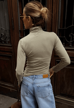 Blusa Manga Longa Atelier Verde Oliva