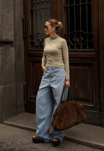 Blusa Manga Longa Atelier Verde Oliva