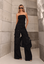 Calça Cargo Utility Black