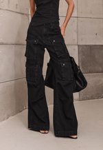 Calça Cargo Utility Black