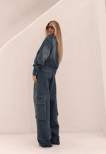 Calça Cargo Atelier Dirty Wash