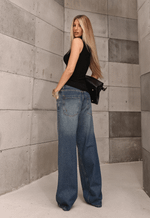 Calça Baggy Bastille Dirty Wash