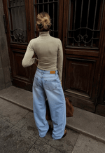 Calça Wide Leg Essentials Claro