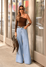 Calça Pantalona Essentials Clara
