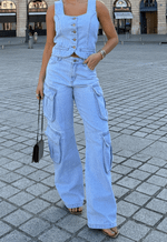 Calça Cargo Urban Claro