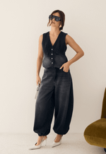 Calça Aladim Cloud Black Estonada