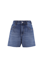 Short Mom Barra a Fio Médio
