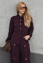 Camisa Sierra Dark Berry