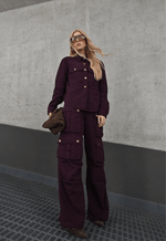 Camisa Sierra Dark Berry