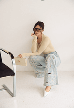 Calça Super Wide Leg Flore