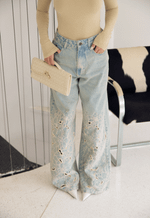 Calça Super Wide Leg Flore