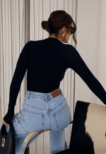 Blusa Manga Longa Allure Preto
