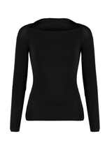 Blusa Manga Longa Allure Preto