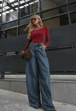 Calça Balloon Essence Dirty Wash