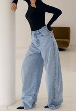 Calça Balloon Essence Claro Marmorizado
