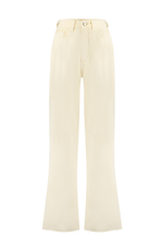Calça Wide Leg Essentials Vanilla