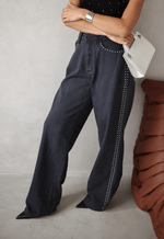 Calça Wide Leg Lumina Black