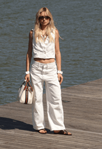 Calça Balloon White Line Off White