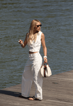 Calça Balloon White Line Off White
