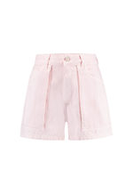 Short Cargo Fole Rosa Celeste