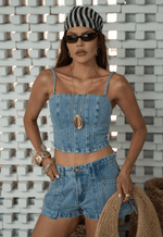 Short Mini Gaia Claro Marmorizado