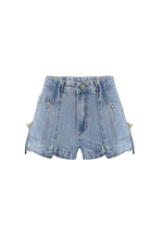 Short Mini Gaia Claro Marmorizado