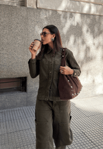 Camisa Origin Cotele Verde Coco