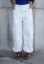 Calça Aladim Cargo Voyager Off White