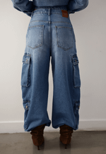 Calça Aladim Cargo Voyager Médio Vintage