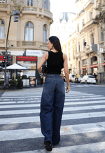 Calça Extra Wide Leg Palaise Edition Escura