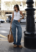 Calça Extra Wide Leg Palaise Edition DirtyWash