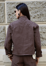 Camisa Gola Alta Voyager Cacau