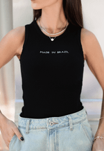 Regata Made In Brazil Preto