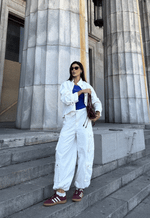 Camisa Gola Alta Voyager Off White