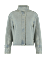 Camisa Gola Alta Voyager Dirty Wash