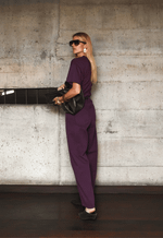 Calça Balloon Sierra Dark Berry