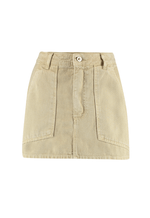 Short Saia Zaya Bege Claro