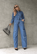 Calça Cargo Zaya Médio