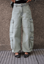 Calça Aladim Cargo Voyager Dirty Wash