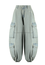 Calça Aladim Cargo Voyager Dirty Wash