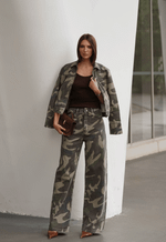 Calça New Baggy Camuflada