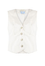 Top Recortes Cloud Off White