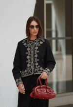 Jaqueta Bordado Rive Black