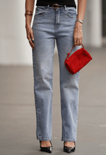 Calça Reta Soft Claro