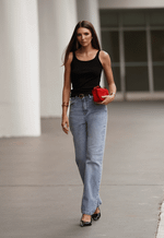 Calça Reta Soft Claro