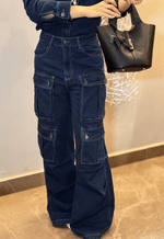 Calça Cargo Utility Dirty Escuro