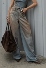 Calça Baggy Overlap Dirty Rust
