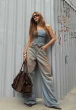 Calça Baggy Overlap Dirty Rust