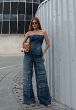 Calça Cargo Brave Dirty Wash Escuro