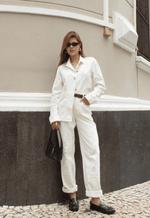 Camisa Bordado Belle Fine Off White